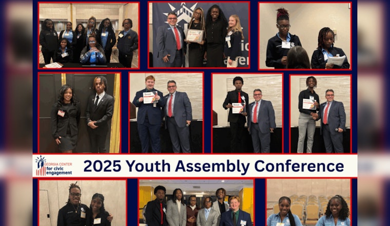 Clayton County Youth Commissioners Shine at Georgia's Youth Assembly Conference