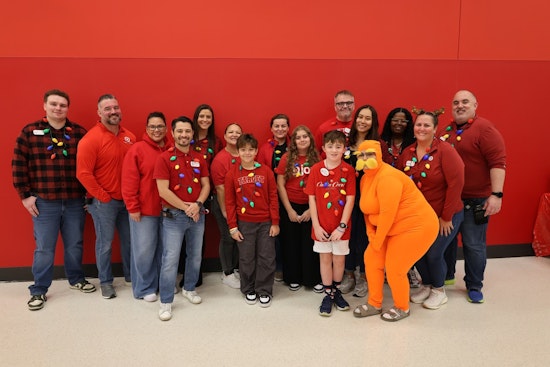 Clearwater Police and Local Charities Host Festive Shopping Spree for 41 Children at Target