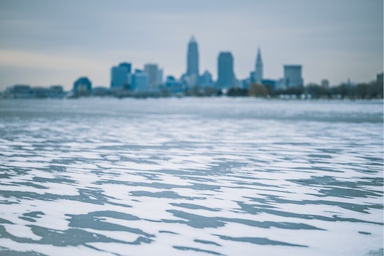 Cleveland Braces for Weekend Snow as Cold Front Moves In, Lake Erie Ice Buildup Signals Deepening Winter