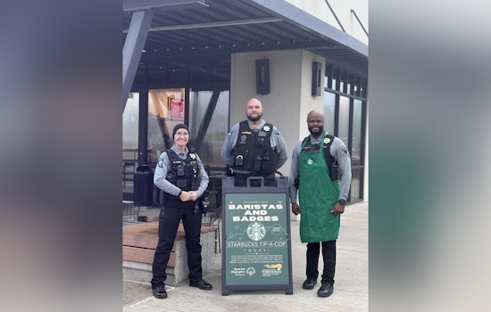 Cleveland County Deputies & Norman Officers Serve Up Support for Special Olympics at Local Starbucks