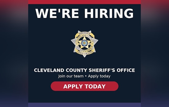Cleveland County Sheriff's Office Seeks Four New Detention Officers for Norman Facility, Applications Open Until December 12