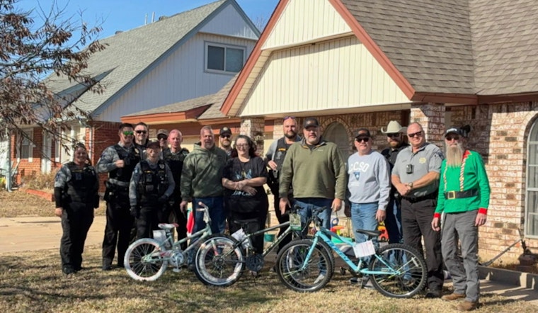 Cleveland County Sheriff's Office Spreads Holiday Joy by Gifting Bicycles to Local Families