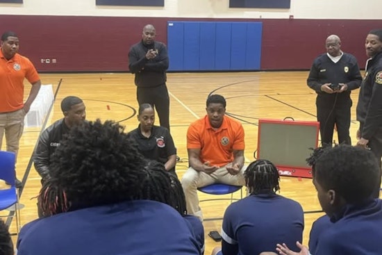 Cleveland Fire Division Engages Student-Athletes in Vital Fire Safety Education Following Recent Local Tragedy