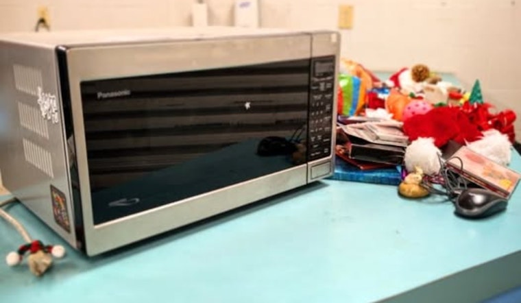 Cleveland's Abandoned Microwave Becomes Beacon of Charity and Community Spirit