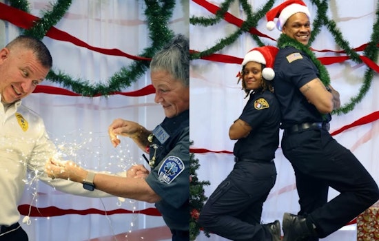 Cleveland's First Responders Show Festive Spirit with Humorous Holiday Photos