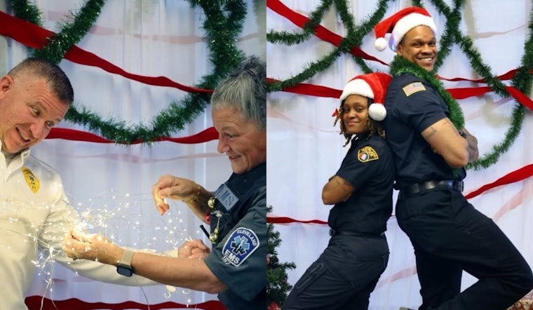 Cleveland's First Responders Show Festive Spirit with Humorous Holiday Photos
