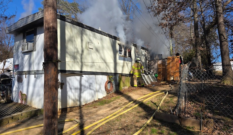 Clinton Highway Area Mobilizes as Rural Metro Fire Quells Mobile Home Blaze, Pets Lost Amidst the Flames
