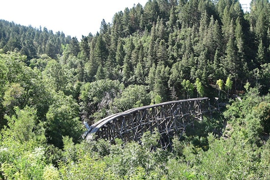 Cloudcroft's Iconic Mexican Canyon Trestle Reopens After Safety Fix-Up