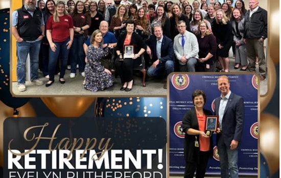 Collin County DA's Office Bids Farewell to Evelyn Rutherford After 13 Years of Service