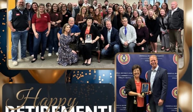 Collin County DA's Office Bids Farewell to Evelyn Rutherford After 13 Years of Service