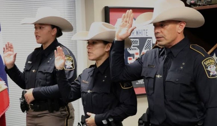 Collin County Sheriff's Office in McKinney Welcomes Three New Deputies from Collin College Law Enforcement Academy