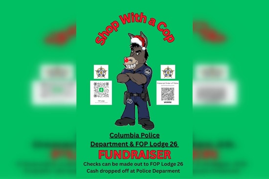 Columbia Police Department Invites Community Support for Annual "Shop with a Cop" Event in Tennessee