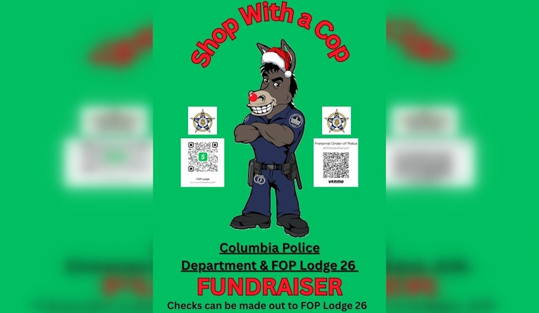 Columbia Police Department Invites Community Support for Annual "Shop with a Cop" Event in Tennessee