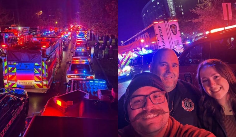 Columbus Ignites with Joy as Firefighters Spark Holiday Cheer at Nationwide Children's Hospital