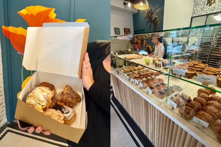 Concord Lines Up For Viral Ube Croissants As The French Spot Moves In