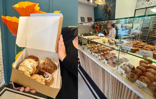 Concord Lines Up For Viral Ube Croissants As The French Spot Moves In