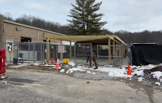 Construction on Track for Clermont County Animal Shelter Expansion with New Kennels Roof Framing Completed