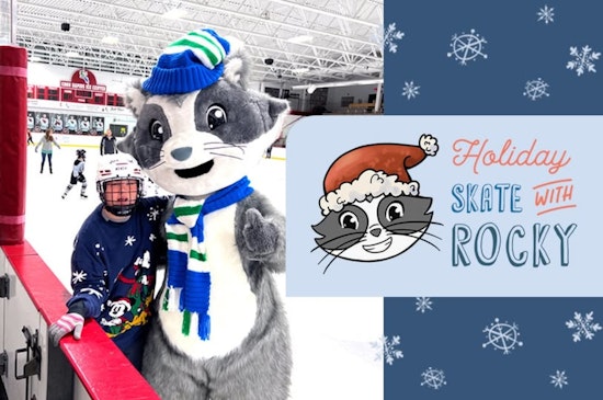 Coon Rapids Ice Center Hosts Festive 'Holiday Skate with Rocky' Event Tonight