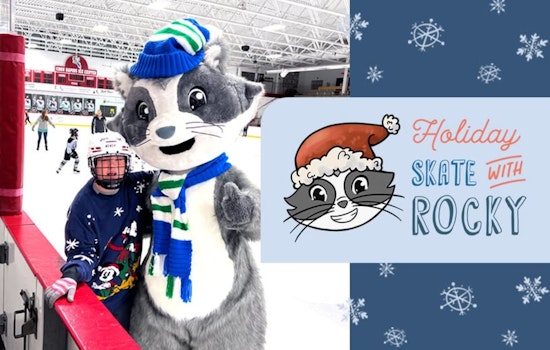 Coon Rapids Ice Center Hosts Festive 'Holiday Skate with Rocky' Event Tonight