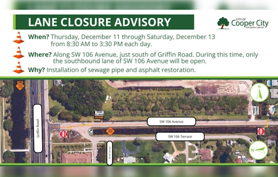 Cooper City Residents Brace for Traffic Delays Amid Utility Work for Hanson Preserve Development