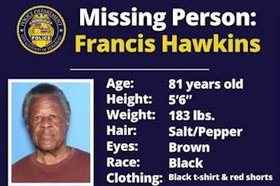 Cops Race To Find Missing 81-Year-Old Ewa Beach Man