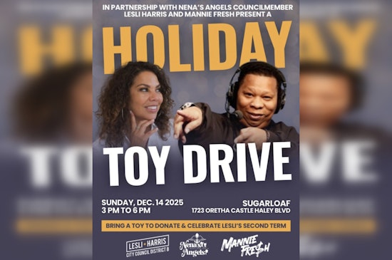 Councilmember Lesli Harris and DJ Mannie Fresh Host First Annual Holiday Toy Drive & Community Celebration in New Orleans