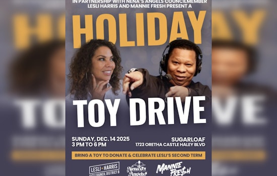 Councilmember Lesli Harris and DJ Mannie Fresh Host First Annual Holiday Toy Drive & Community Celebration in New Orleans