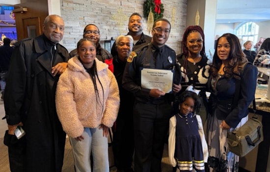 Covington Welcomes Newly Graduated Officers Johnson and Prater to Police Department