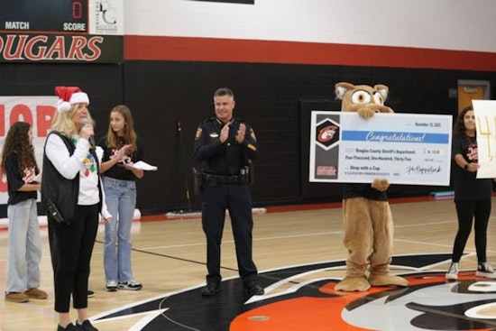 Cresthill Middle School in Douglas County Inspires Community Spirit Through Record 'Shop with a Cop' Fundraising