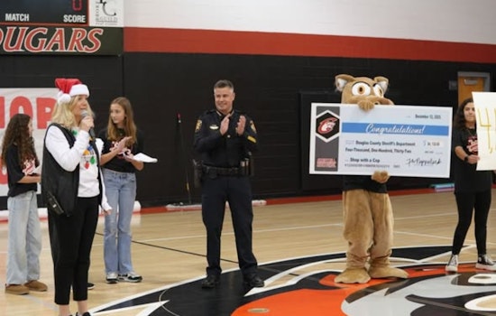 Cresthill Middle School in Douglas County Inspires Community Spirit Through Record 'Shop with a Cop' Fundraising
