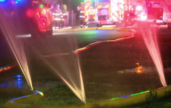 Dallas Blaze Turns Chaotic as Cops Say Woman Stabbed Fire Hose