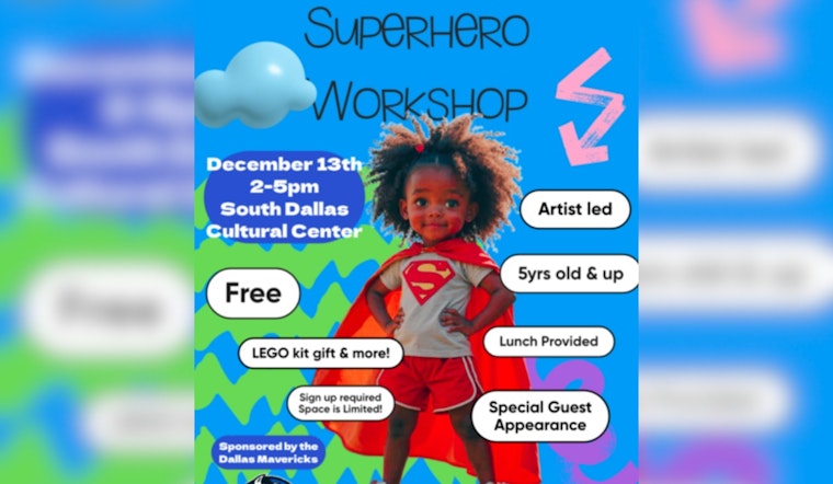 Dallas Calls for Artist Submissions for Harry Stone Recreation Center Public Art, Mavericks Sponsor Creativity Workshop for Kids