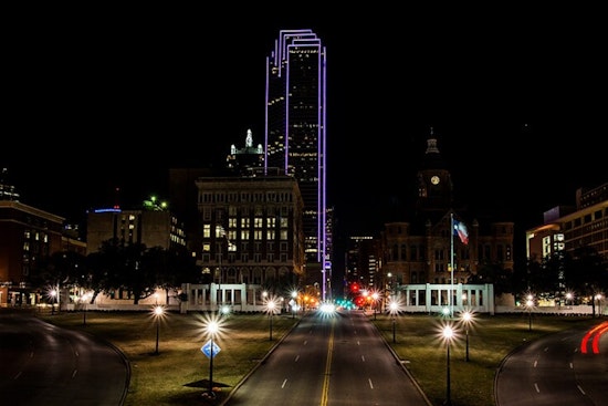 Dallas' Neon Icon Goes Full Vikings After Cowboys Loss