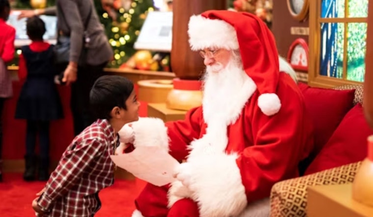 Dallas Park and Recreation Department Hosts Festive 'Pictures with Santa' Event for Families and Community