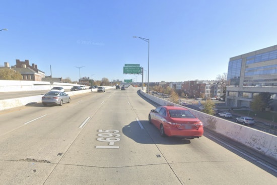 D.C. Police Officer Seriously Injured While Assisting Motorist on I-695 Near South Capitol Street