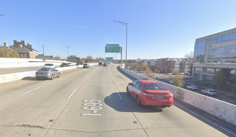 D.C. Police Officer Seriously Injured While Assisting Motorist on I-695 Near South Capitol Street
