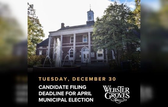 Deadline Nears for Mayoral and Council Candidates to File Petitions in Webster Groves