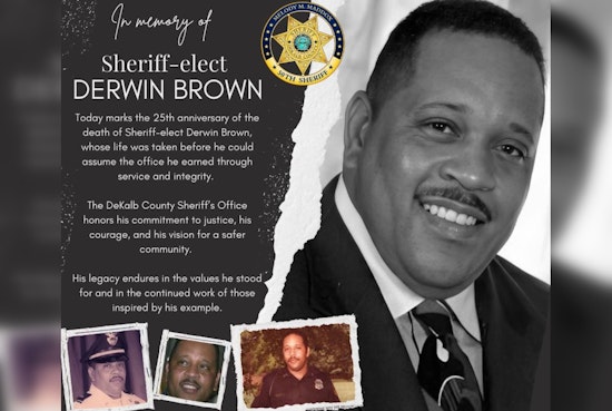 DeKalb County Honors the Legacy of Slain Sheriff-Elect Derwin Brown 25 Years On