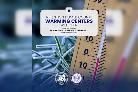 DeKalb County Opens Warming Centers as Atlanta Braces for Freezing Temperatures