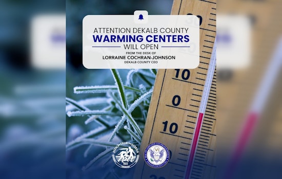 DeKalb County Opens Warming Centers as Atlanta Braces for Freezing Temperatures