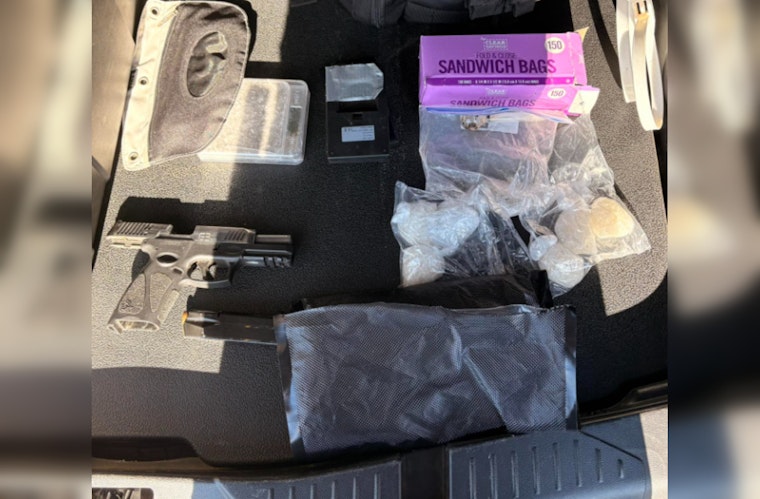 Del City Police Seize Drugs and Firearm in Traffic Stop, Charged Convicted Felon Caught Trafficking