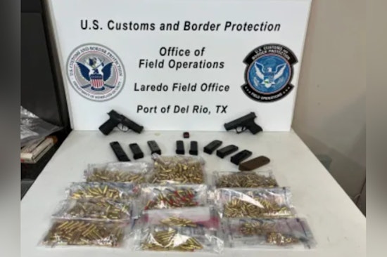Del Rio Customs Officers Stop Major Arms Smuggling Plot at the Border