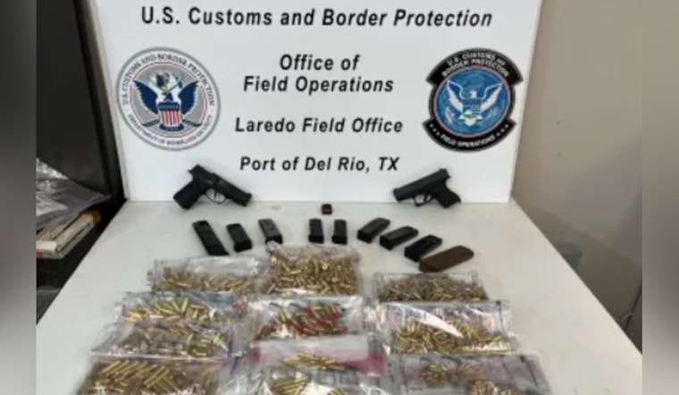 Del Rio Customs Officers Stop Major Arms Smuggling Plot at the Border