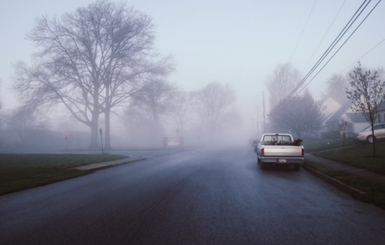Dense Fog Covers Houston Ahead of Strong Cold Front as Residents Advised to Exercise Caution on Roads
