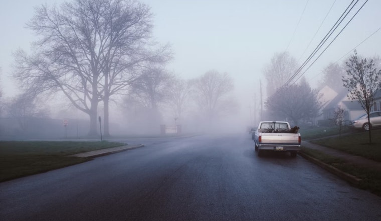 Dense Fog Covers Houston Ahead of Strong Cold Front as Residents Advised to Exercise Caution on Roads