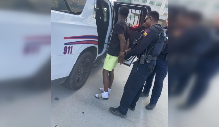 Deputy Hopkins of Precinct 4 Arrests Man with Open Warrants During Disturbance Call on Northwest Freeway