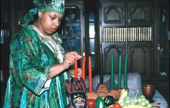 Detroit Celebrates Kwanzaa with Lighting of the World's Largest Kinara Display Downtown