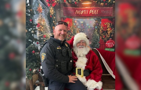 Douglas County Deputy Makes the Nice List: Santa Confirms During Lighthearted Moment at Larkspur School Event