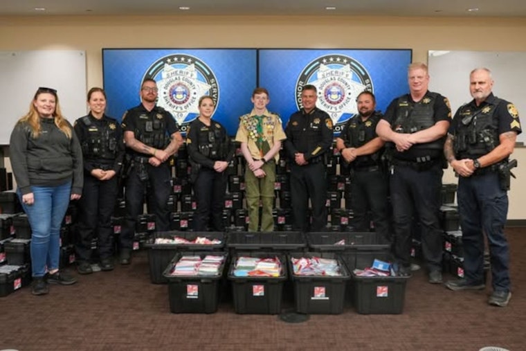 Douglas County Teen Spearheads "Hearts and Help" Kits for Sheriff's Office to Assist in Mental Health Crises