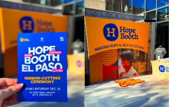 Downtown El Paso Library Lands Texas’ First ‘Hope Booth’ For Mental Health